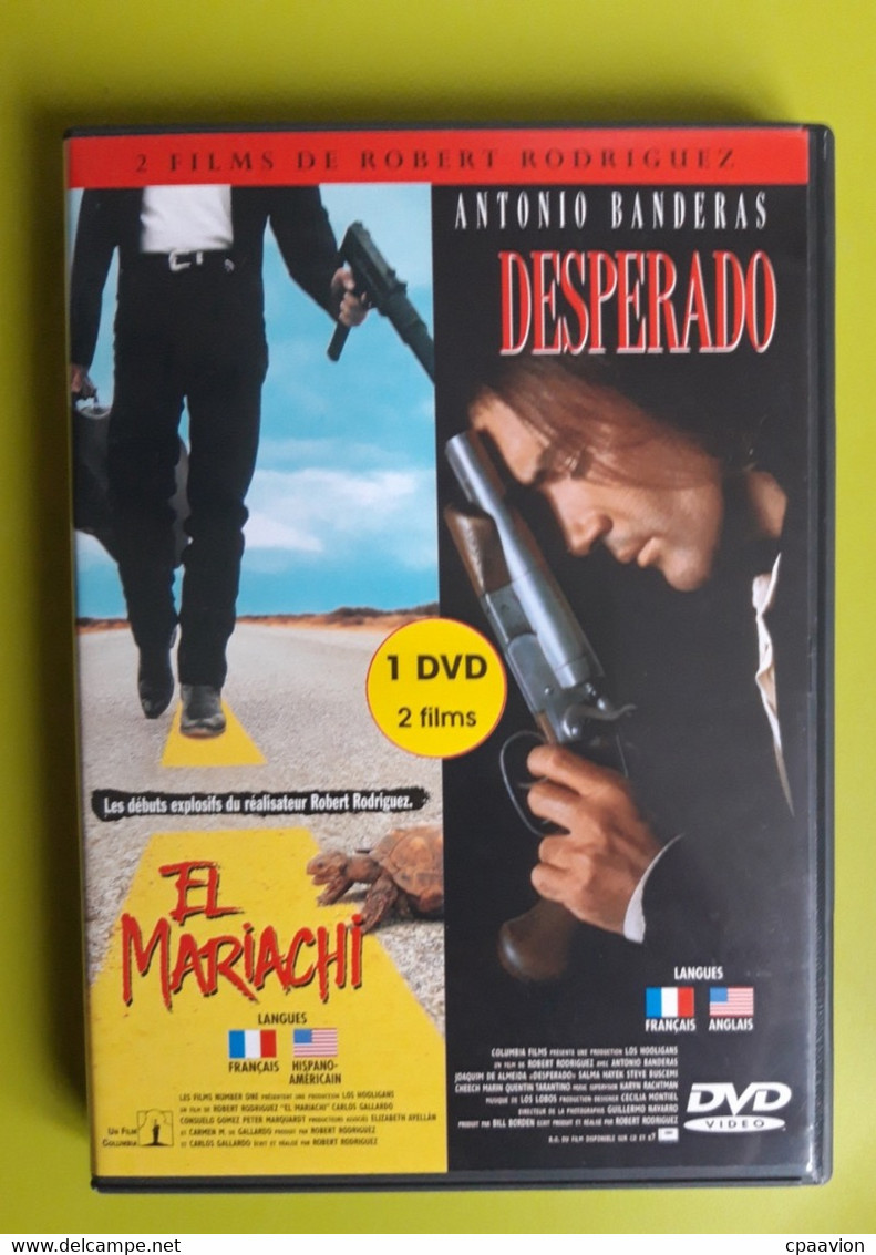 El Mariachi Et Desperado ; 2 Films Avec Antonio Banderas - Western/ Cowboy