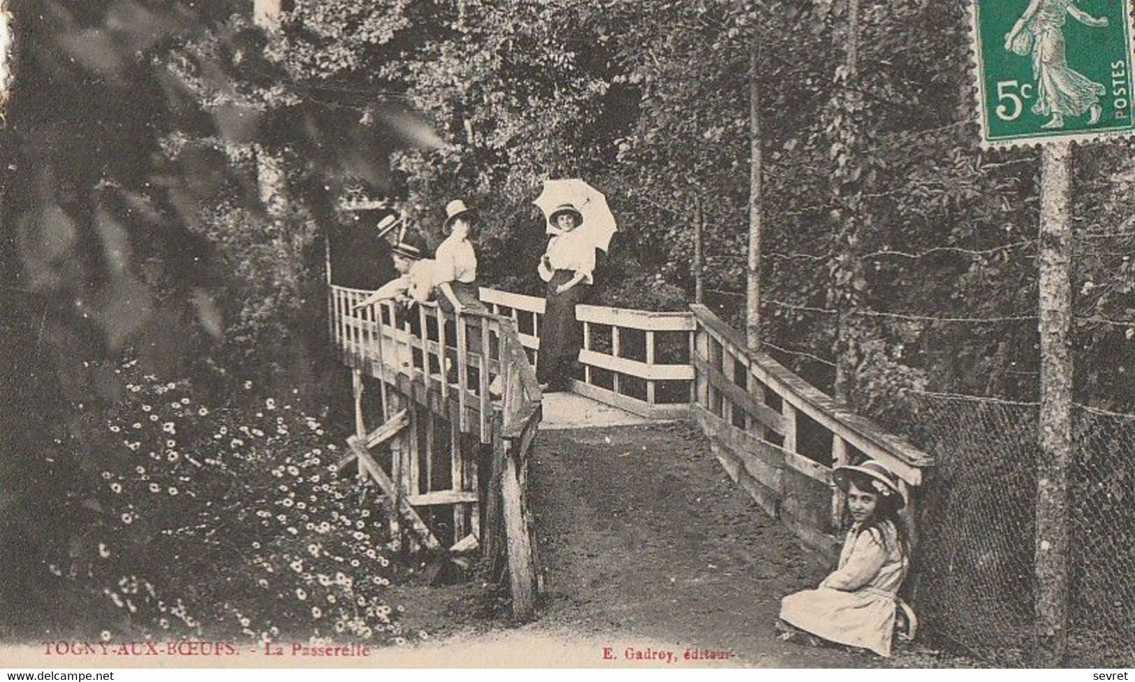 TOGNY AUX BOEUFS. - La Passerelle - Other & Unclassified