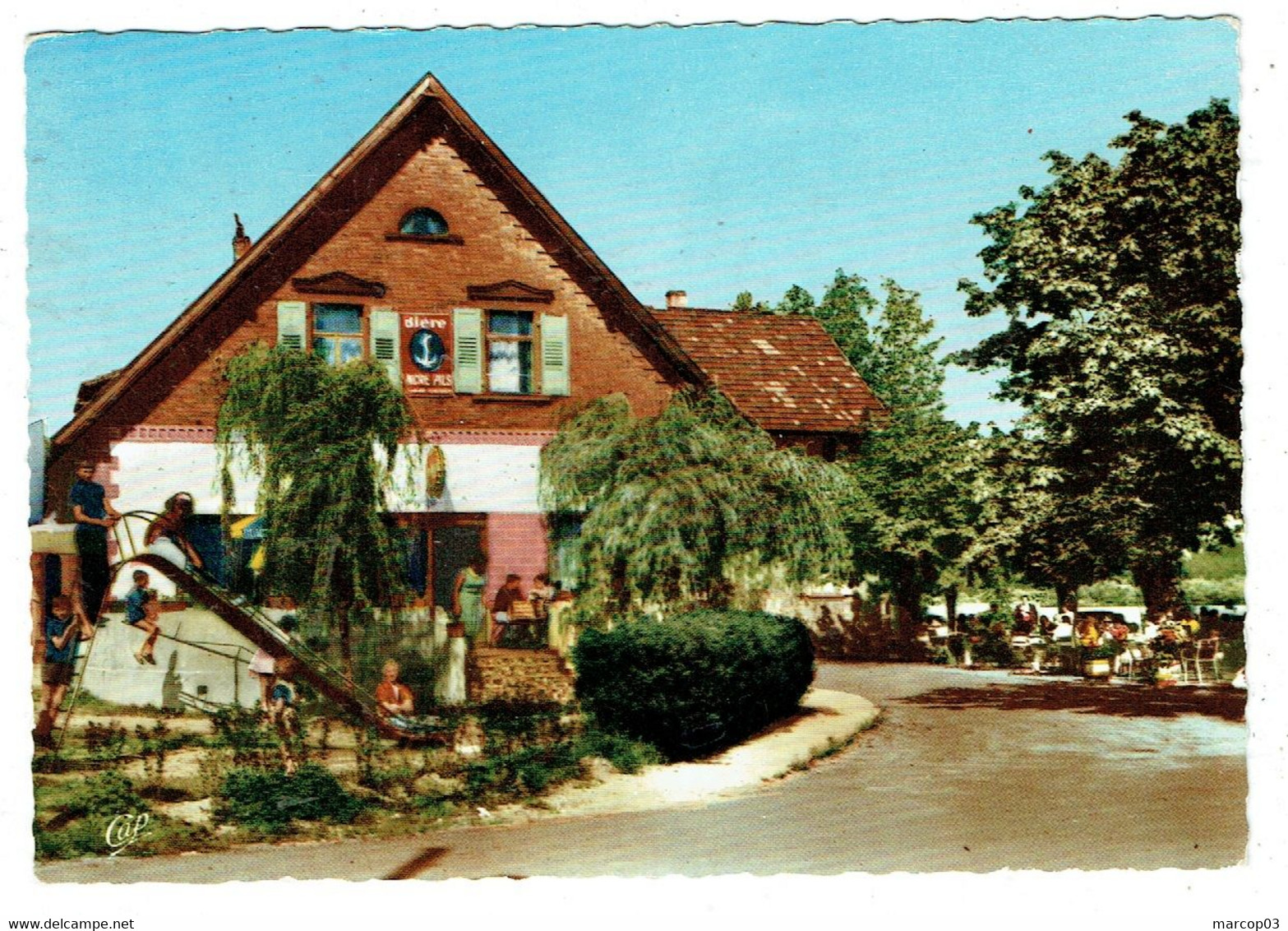 67 BAS RHIN LAUTERBOURG Restaurant Au Bords Du Rhin Plan Peu Courant - Lauterbourg