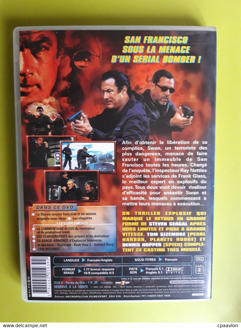 Explosion Imminente Avec Steven Seagal - Action, Aventure