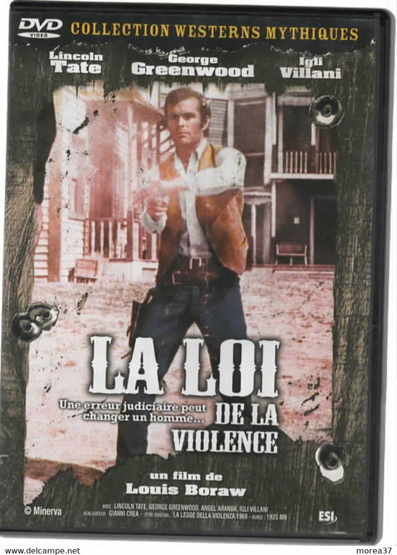 LA LOI DE LA VIOLENCE     Avec LINCOLN TATE       C32 - Western