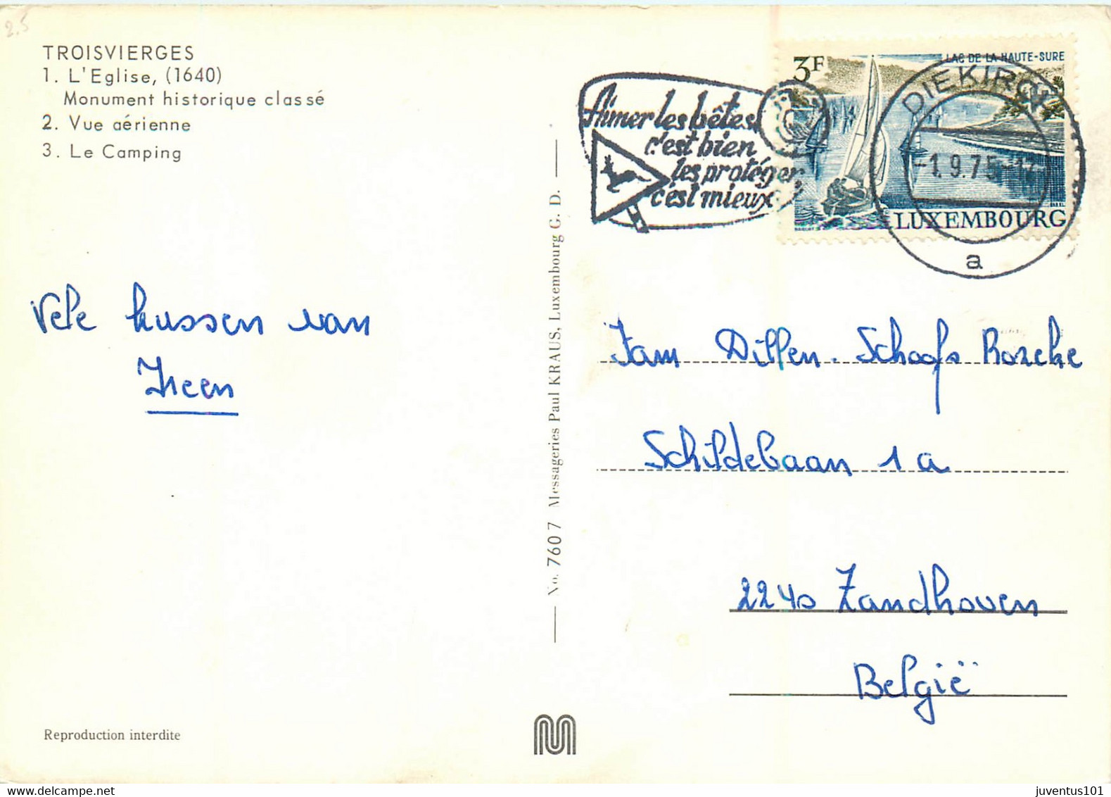 CPSM Troisvierges-Multivues-Beau Timbre     L1997 - Ulflingen