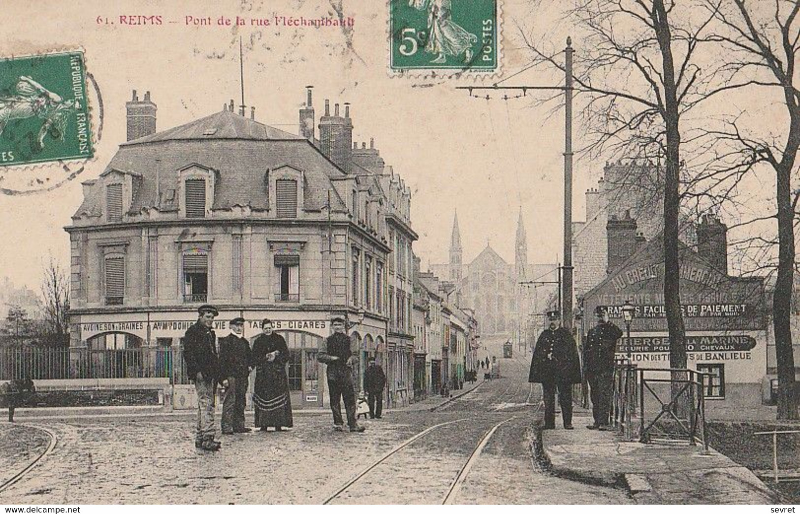 REIMS. - Pont De La Rue Fléchambault - Reims