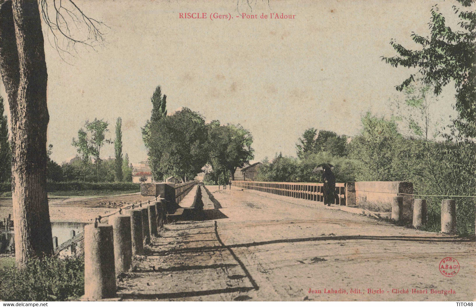 FRANCE - 32 GERS - RISCLE - Pont De L'Adour - Riscle