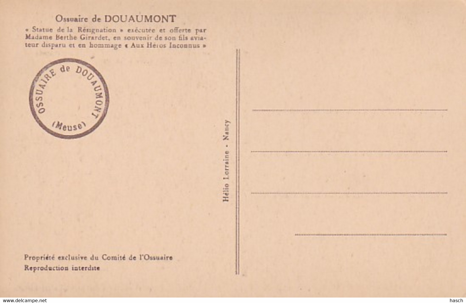 4875 82 Ossuaire De Douaumont - Monuments Aux Morts