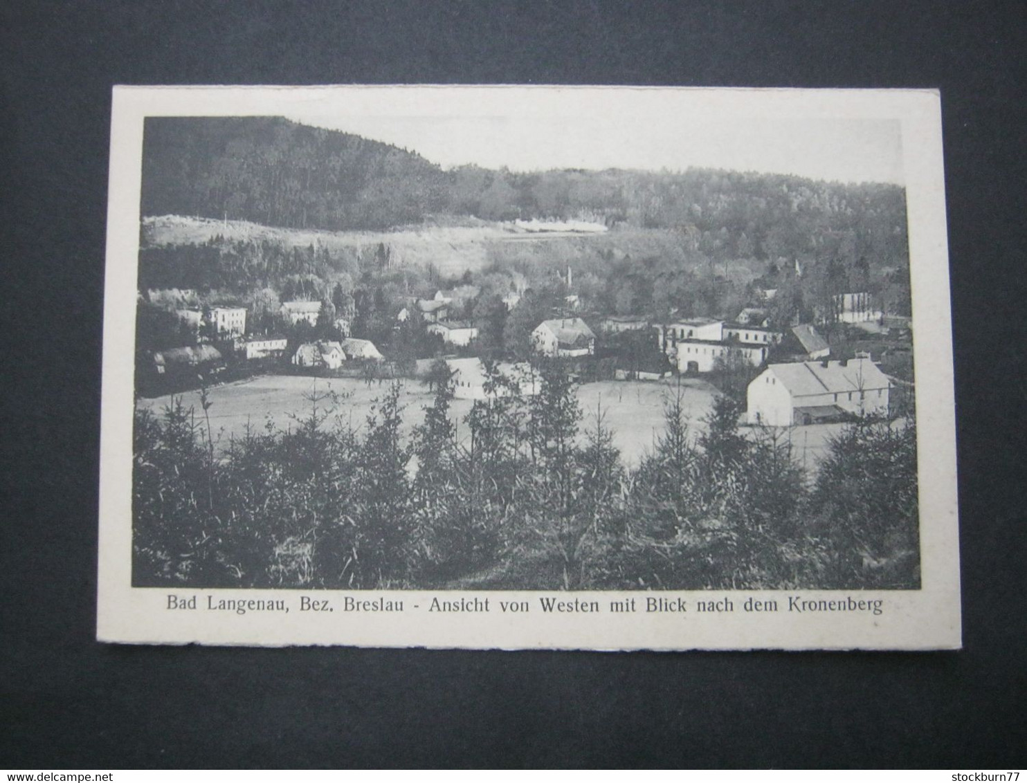 BAD LANGENAU , Bez. Breslau ,   Schöne Ansichtskarte Um 1939 - Schlesien