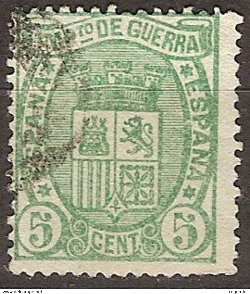 España Impuesto De Guerra U  5 (o) Usado. 1875 - War Tax