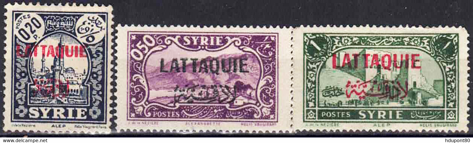 YT 2,4,6 - Unused Stamps