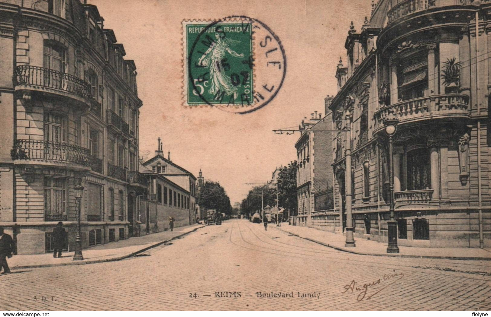 Reims - Le Boulevard Lundy - Reims