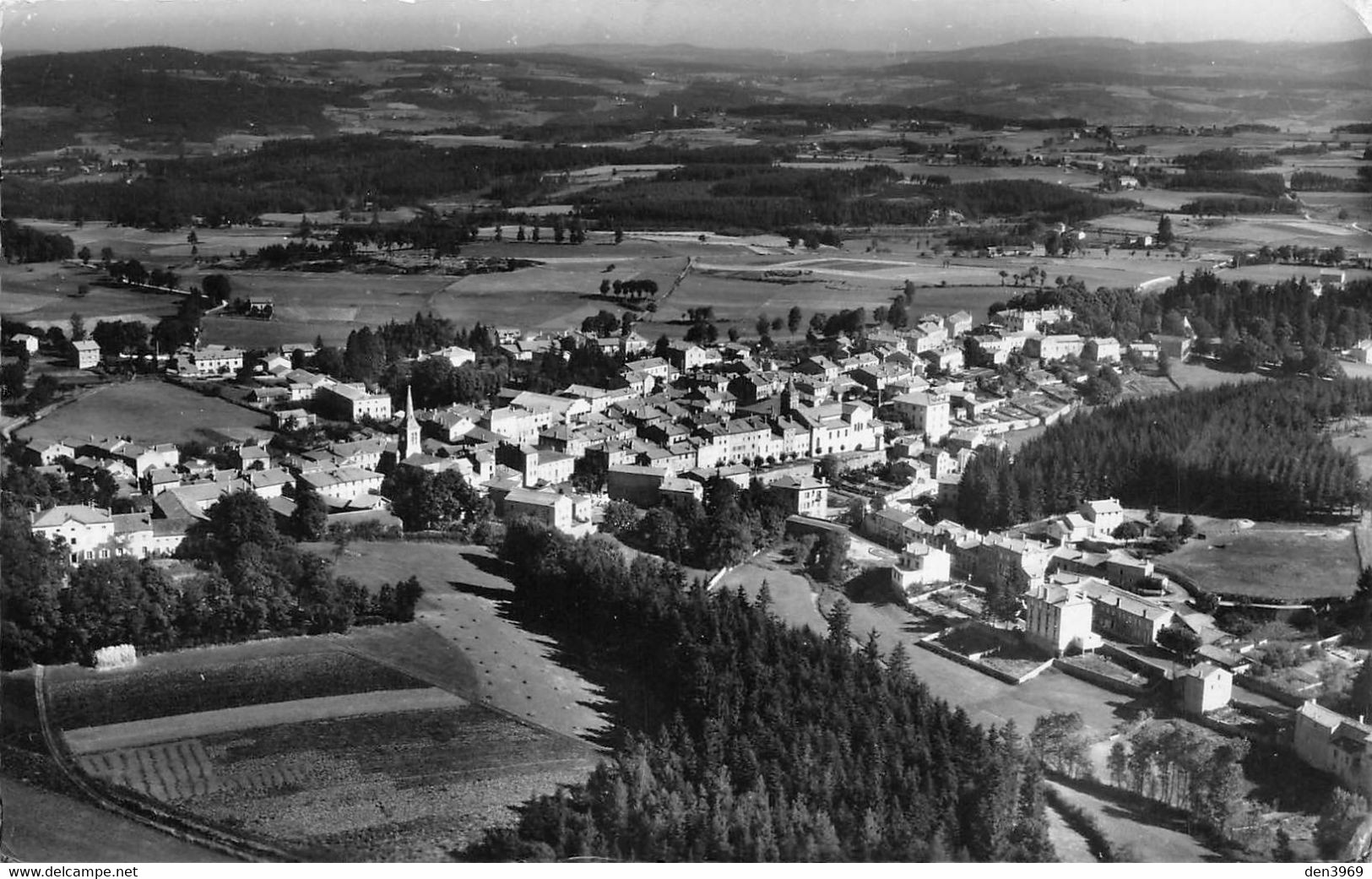 MONTFAUCON-en-VELAY (Haute-Loire) - Vue Générale Aérienne - Montfaucon En Velay