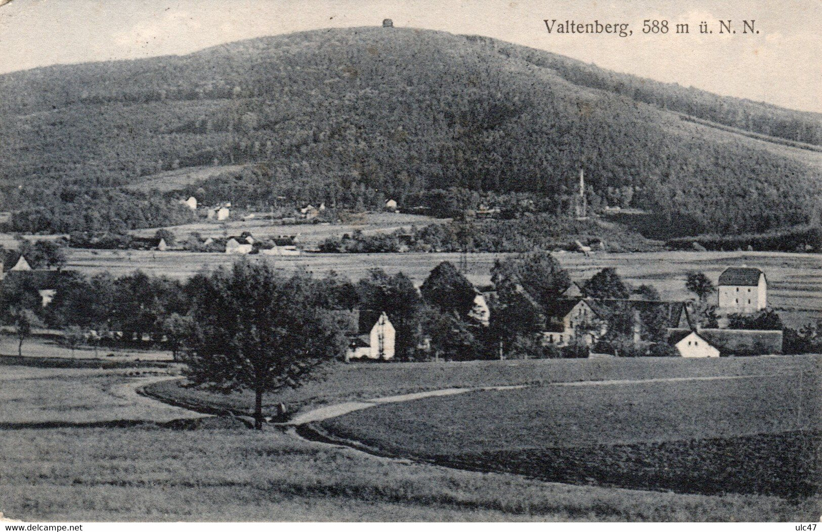 - Valtenberg, 588 M ü. N. N. - Scan Verso - - Neukirch (Lausitz)