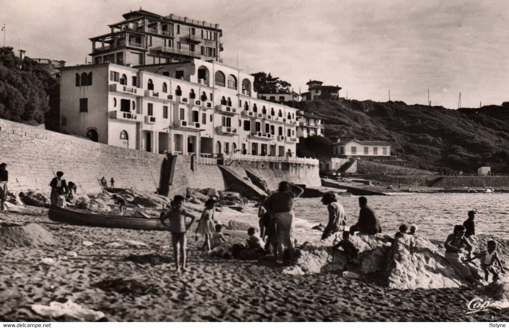 Guéthary - La Plage Et Le Casino - Kursaal - Baigneurs - Guethary