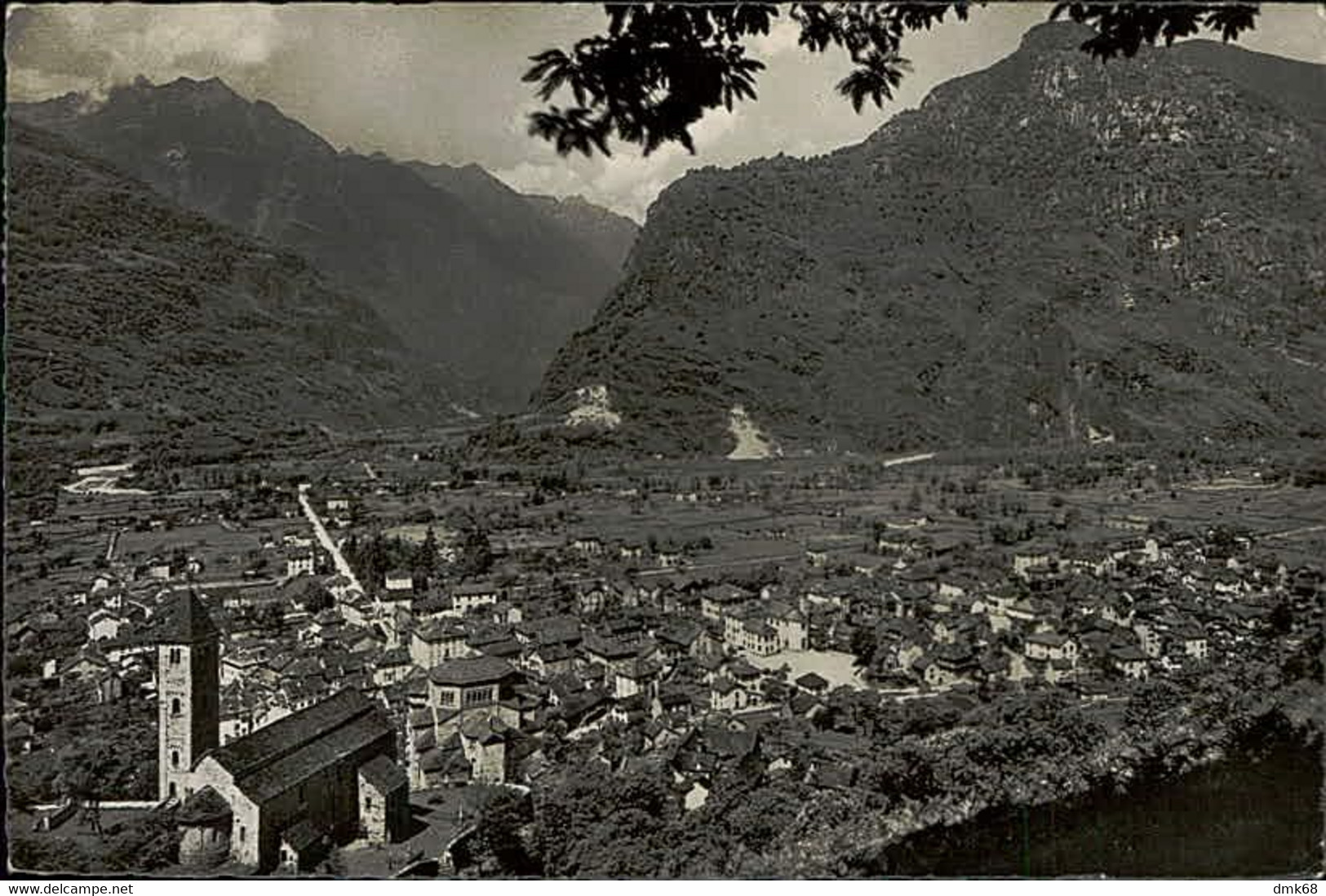 SWITZERLAND - BIASCA - PANORAMA - MAILED 1964 (15568) - Biasca