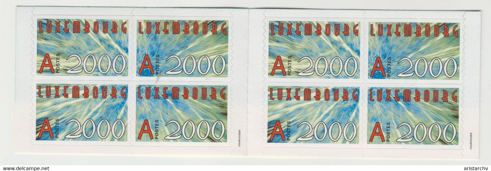 LUXEMBOURG 2000 BOOKLET CARNET - Carnets