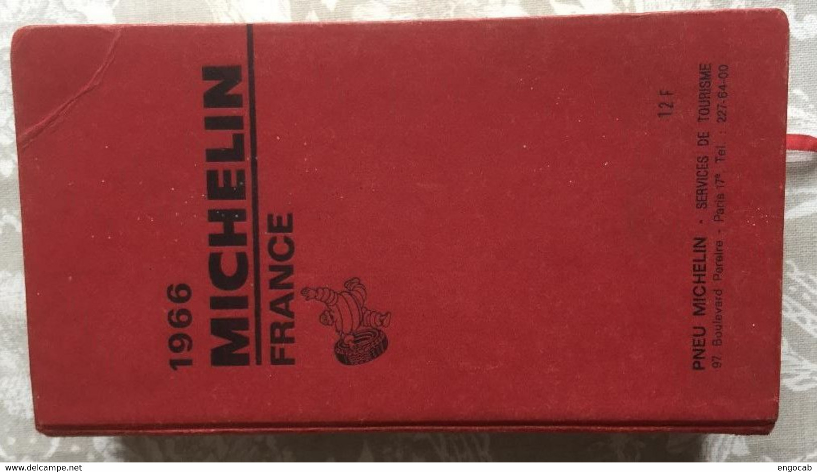 Guide Michelin 1966 A - Michelin (guide)