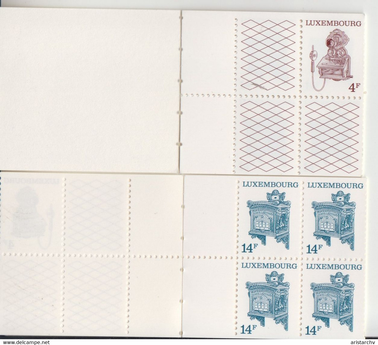 LUXEMBOURG 1991 POST TELEGRAPH TELEPHONE BOOKLET - Postzegelboekjes