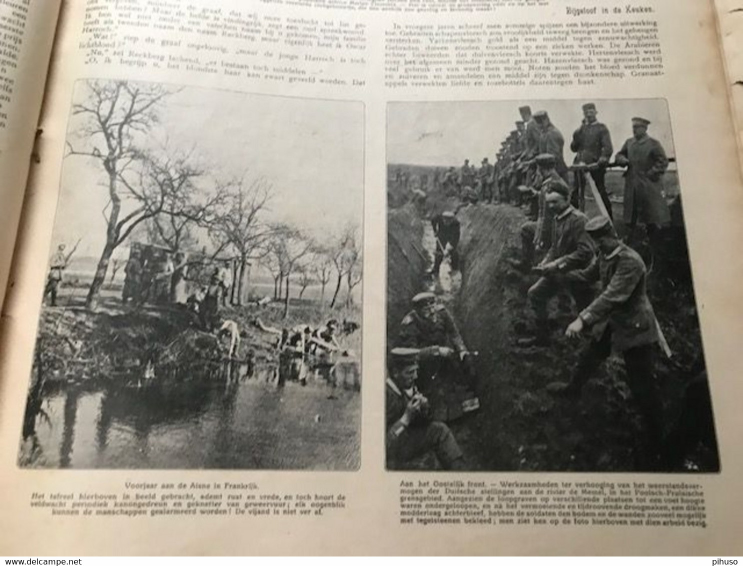 Weekly Magazine DE PRINS ( Aug 1914 - June 1915 ) WW-I, Grande Guerre - Aardrijkskunde & Geschiedenis