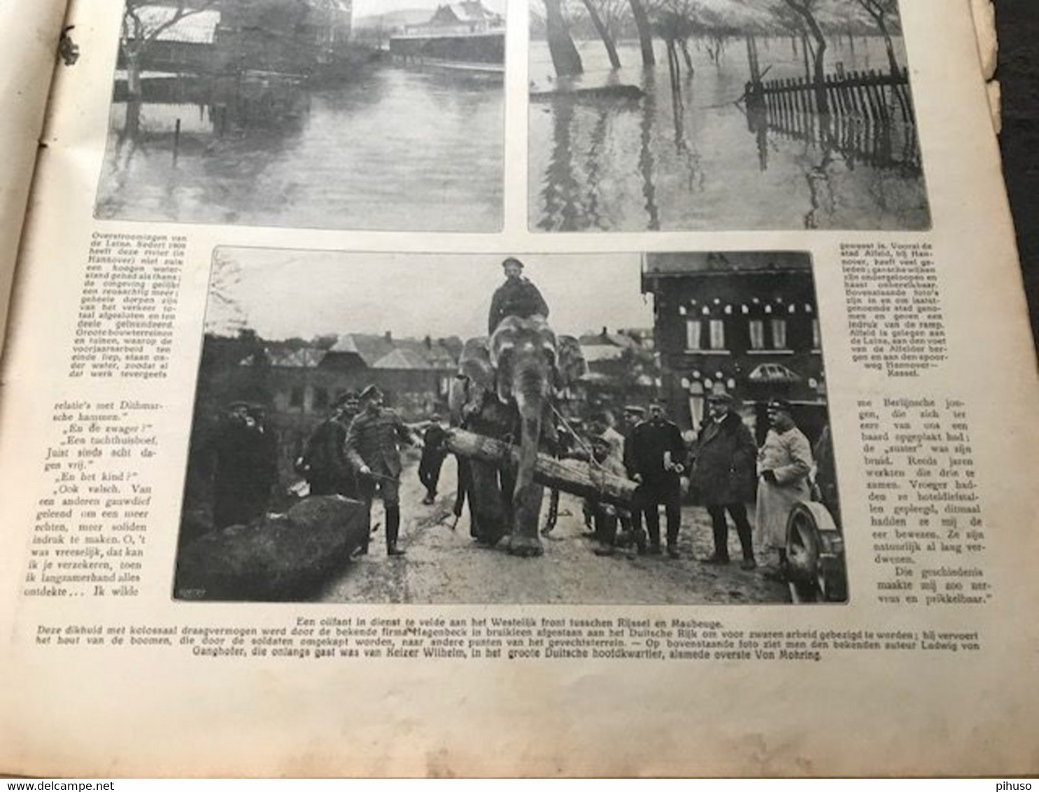 Weekly Magazine DE PRINS ( Aug 1914 - June 1915 ) WW-I, Grande Guerre - Geographie & Geschichte