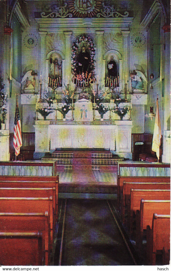 1947274Church Of San Felipe, De Neri Altar, Old Town Plaza  1965 - Albuquerque