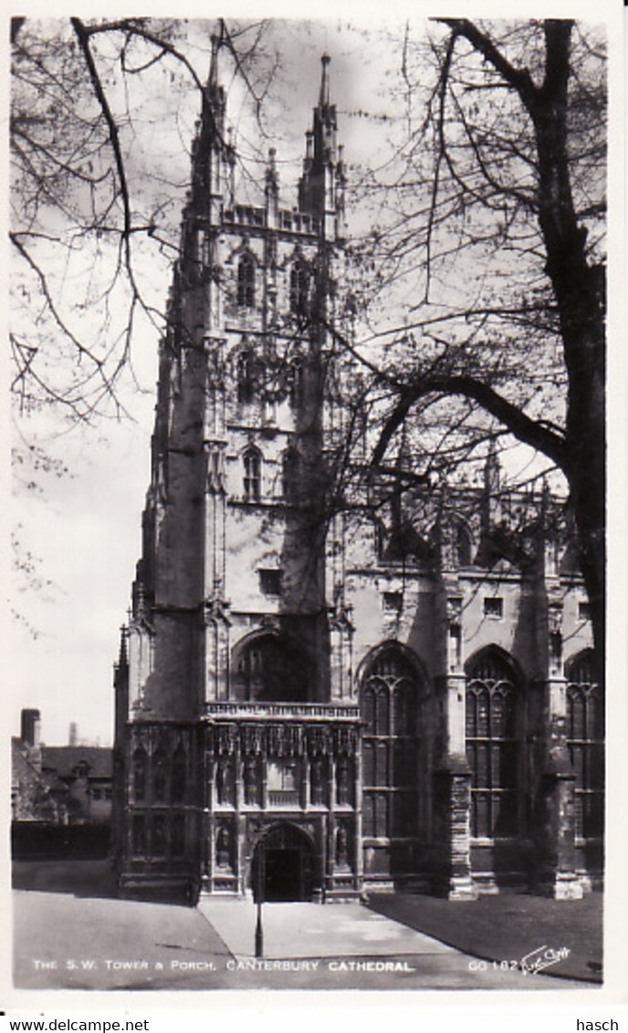 1947426Canterbury Cathedral  The S.W. Tower & Porch - Canterbury