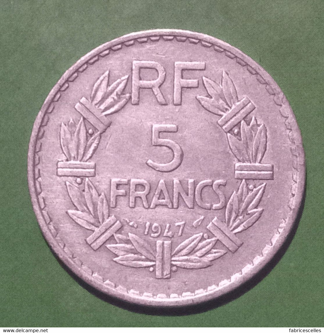 5 Francs Lavrillier 1947 Aluminium - 5 Francs