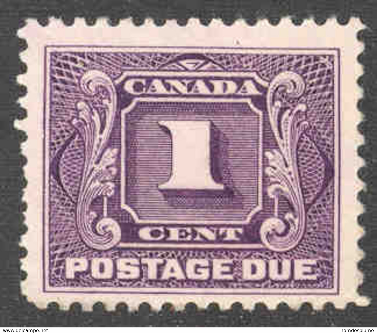 1022R) Canada Postage Due J1 Used 1906 - Impuestos