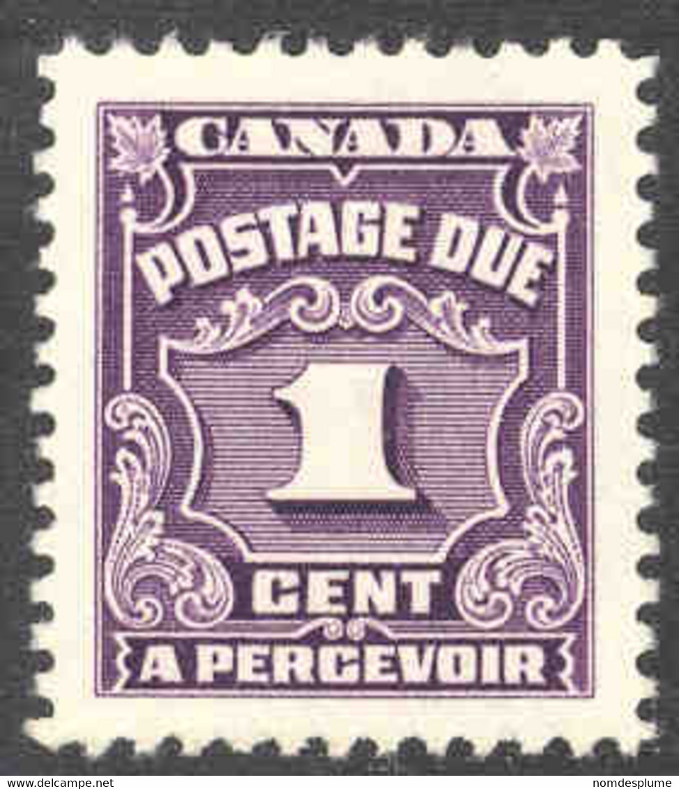 1026R) Canada Postage Due J15 Used 1935 - Postage Due