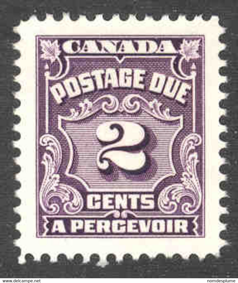 1027R) Canada Postage Due J16 Used 1935 - Port Dû (Taxe)