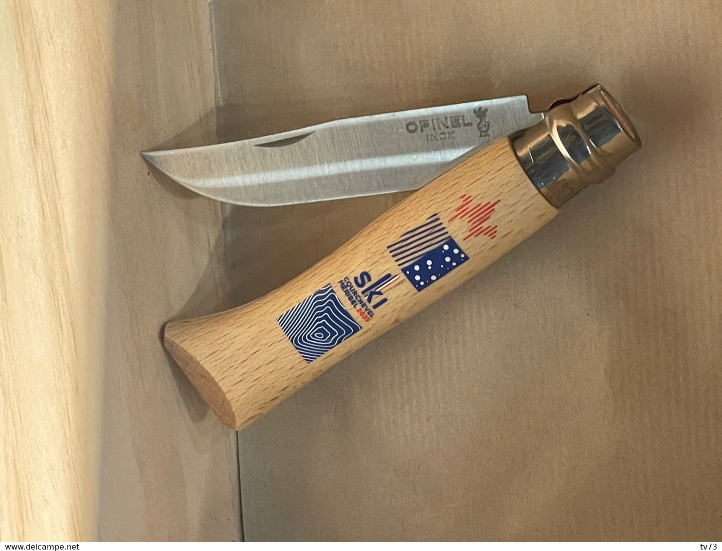 Opinel édition Limitée Coupe Du Monde De Ski Courchevel 2023. - Couteaux