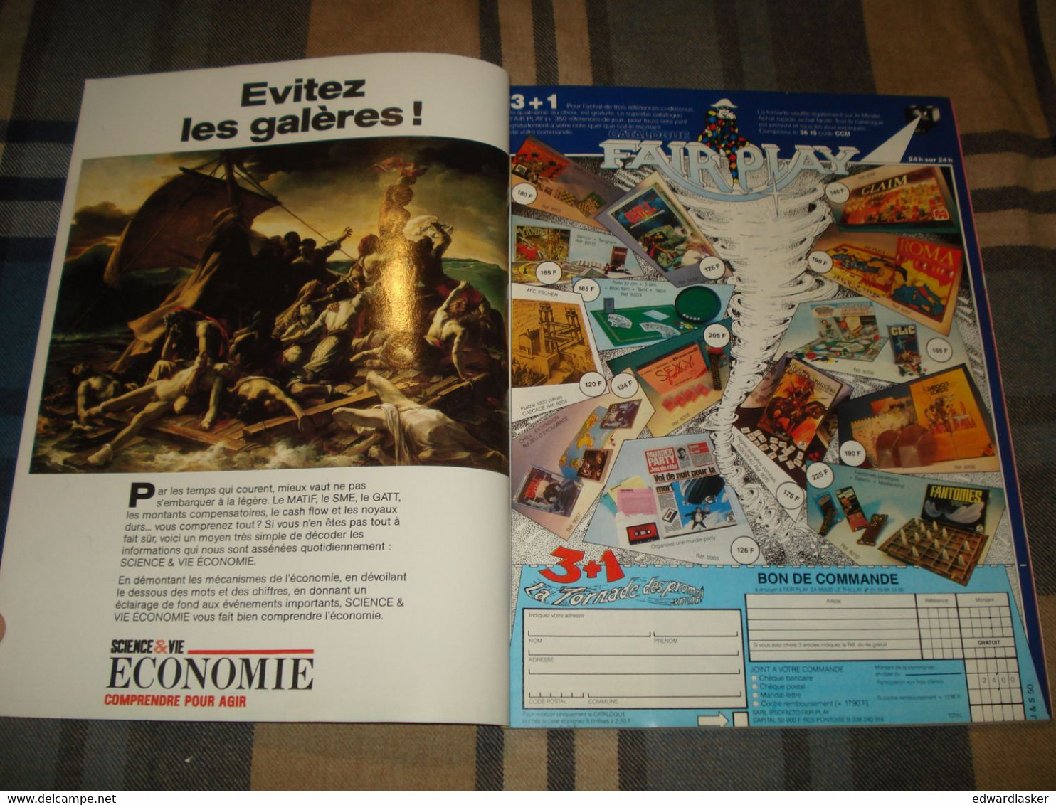 Revue JEUX ET STRATEGIE N°50 - 1988 - échecs, Jeux De Rôle, Go, Scrabble, Etc - Rollenspiele