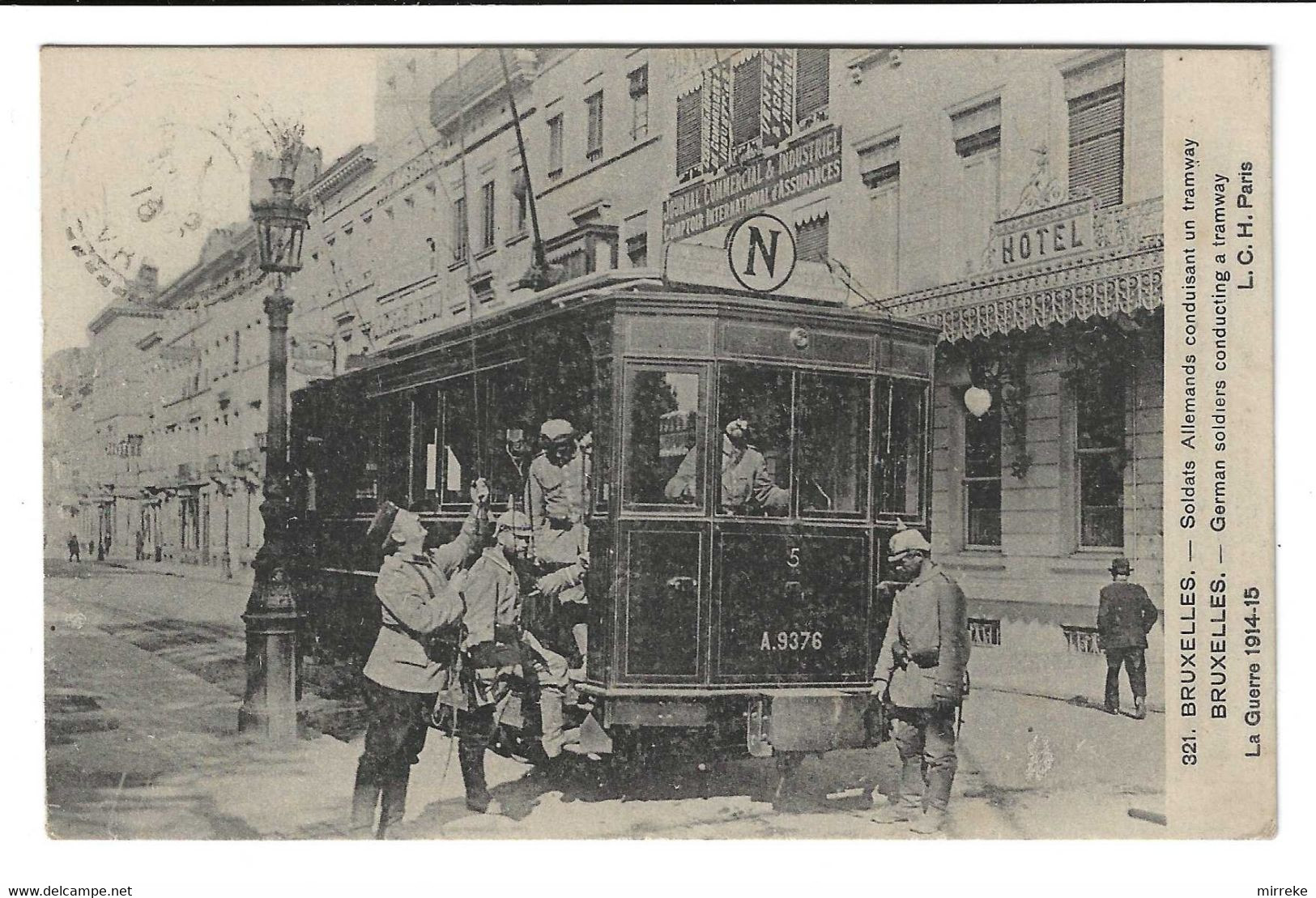 ****  BRUXELLES / BRUSSEL  ****  -  La Guerre 1914-15  -  Zie / Voir Scan's - Trasporto Pubblico Stradale