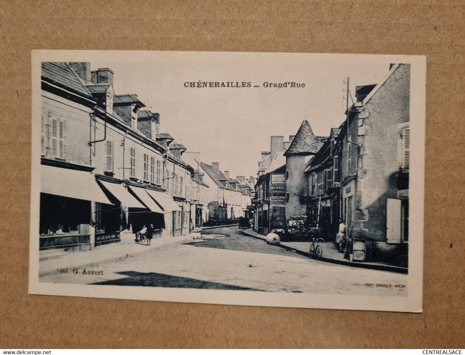 Carte  Grand-rue CHENERAILLES - Chenerailles