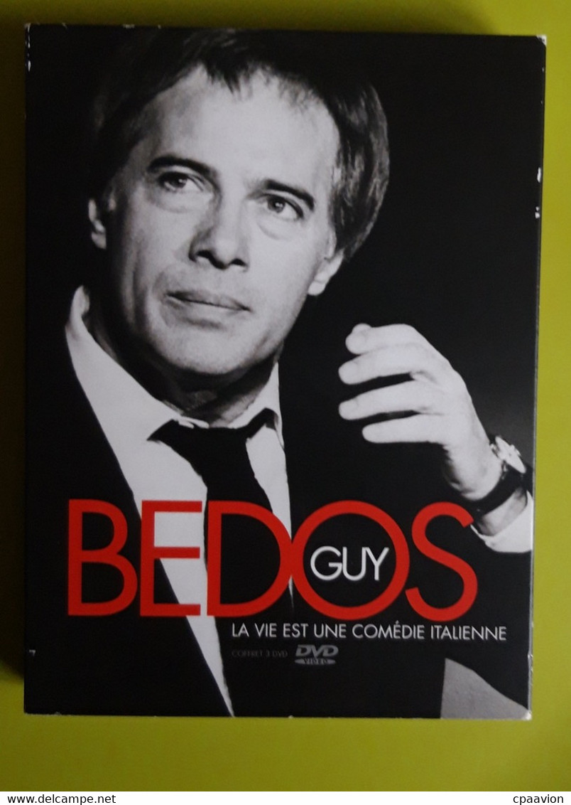 Guy Bedos; La Vie Est Une Comédie Italienne Coffret Collector, 3DVD - Concert & Music