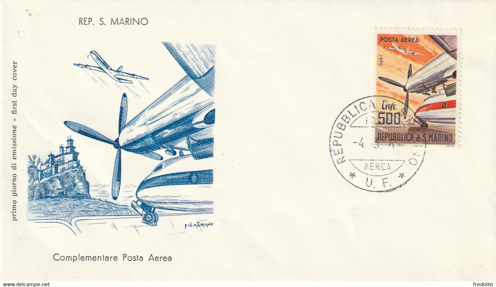 San-Marino- Brief - Lettres & Documents