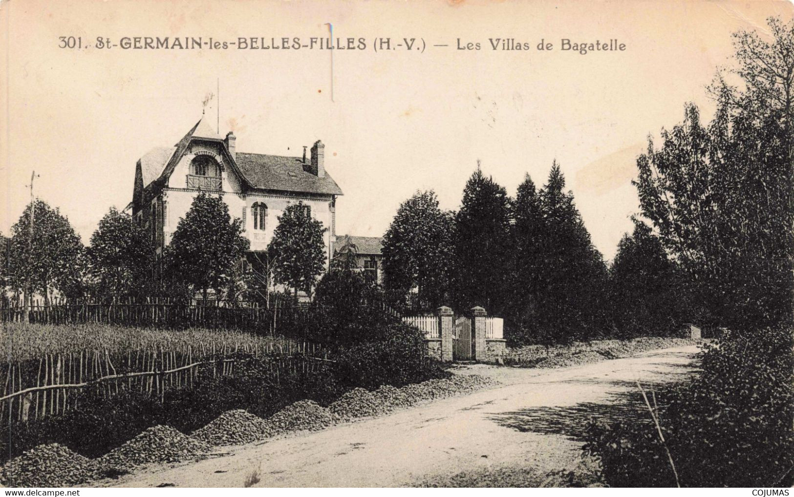 87 - SAINT GERMAIN BELLES FILLES - S07693 - Les Villas De Bagatelle - Pli - L1 - Saint Germain Les Belles