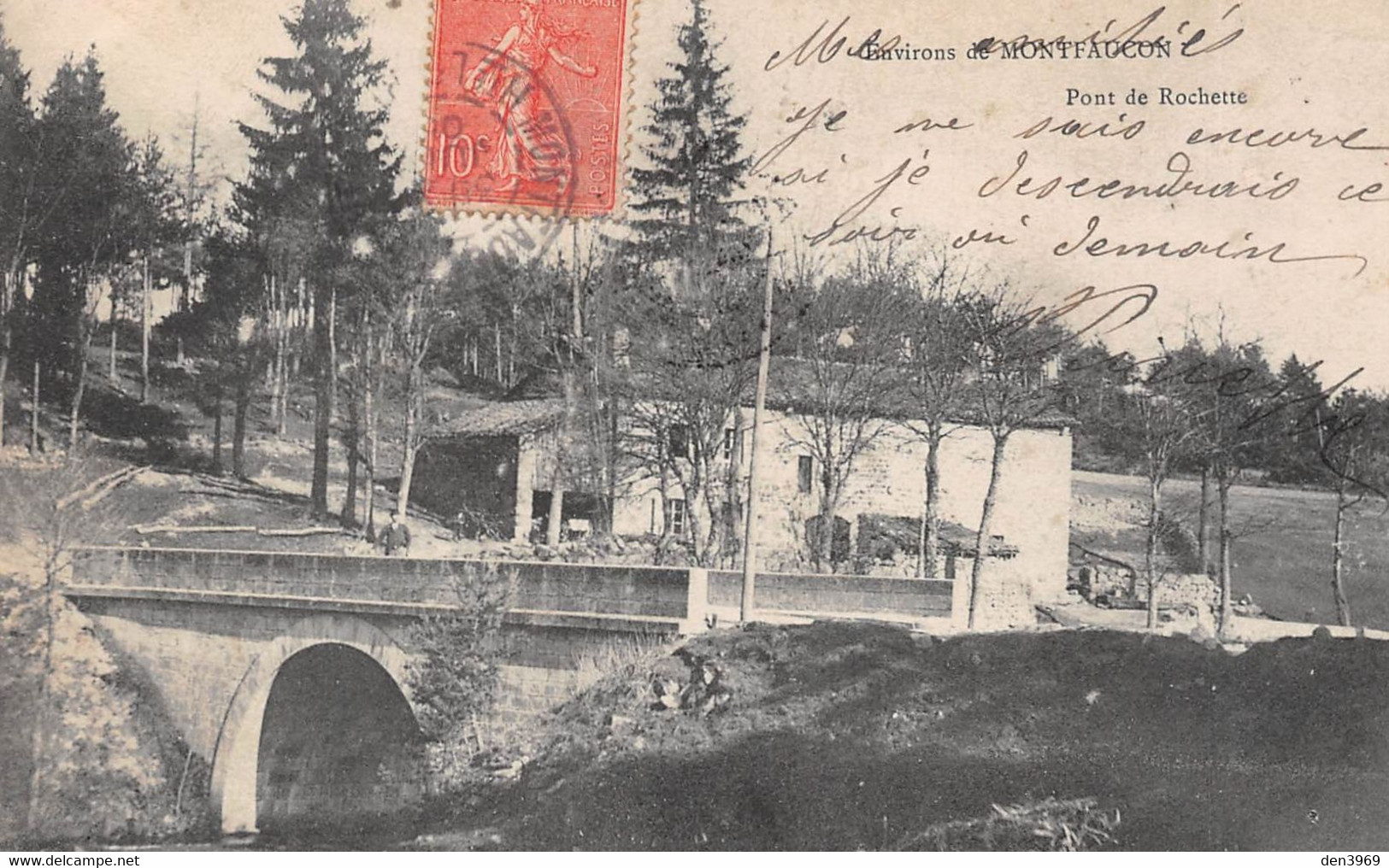 Environs De MONTFAUCON-en-VELAY (Haute-Loire) - Pont De Rochette - Montfaucon En Velay