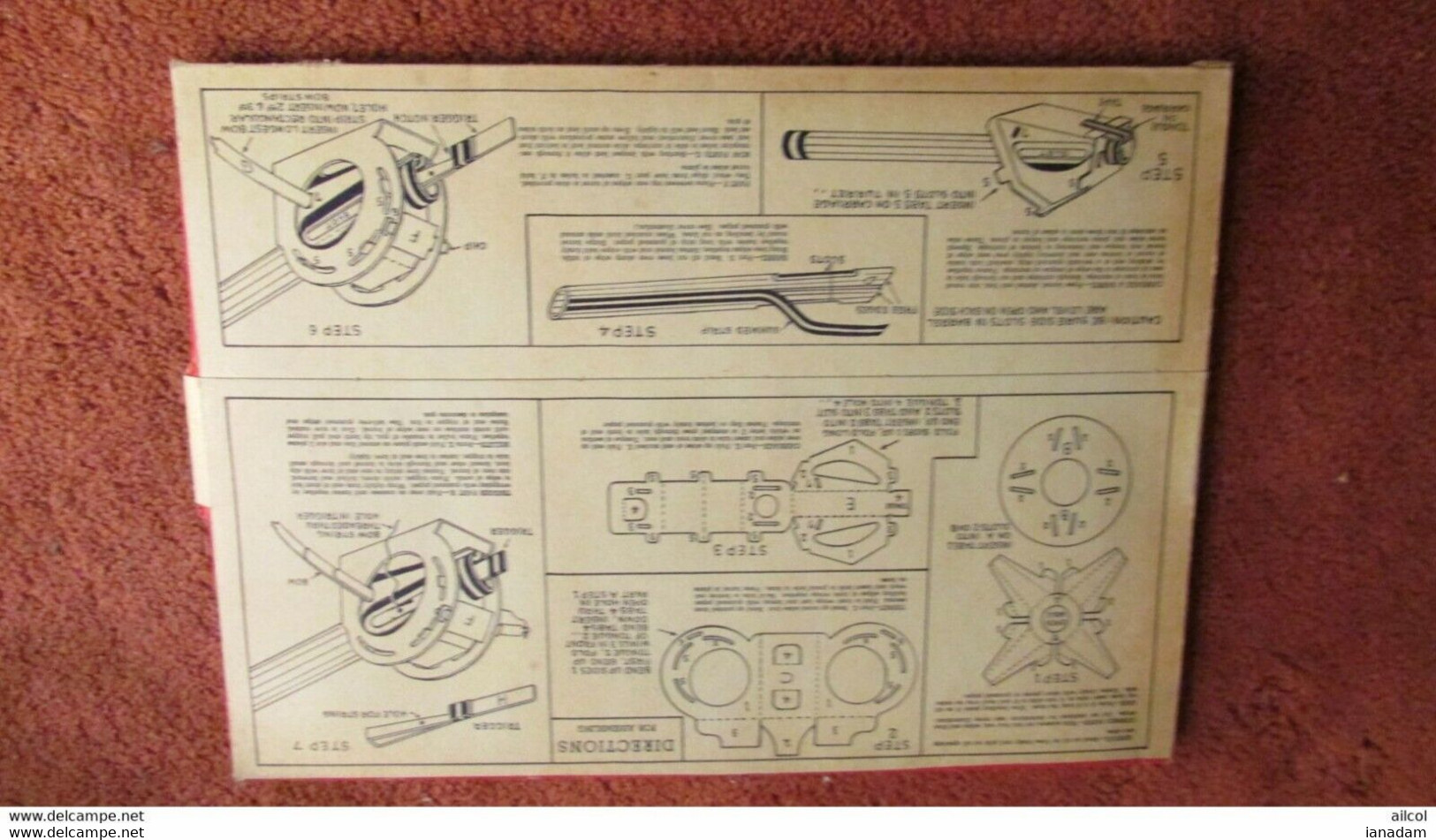 Original Unopened WW2 US Anti-Aircraft Gun Paper Toy - 1939-45