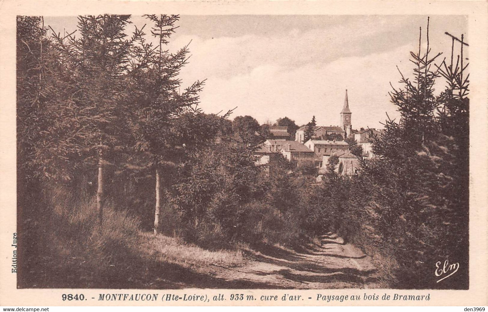 MONTFAUCON-en-VELAY (Haute-Loire) - Paysage Au Bois De Bramard - Montfaucon En Velay