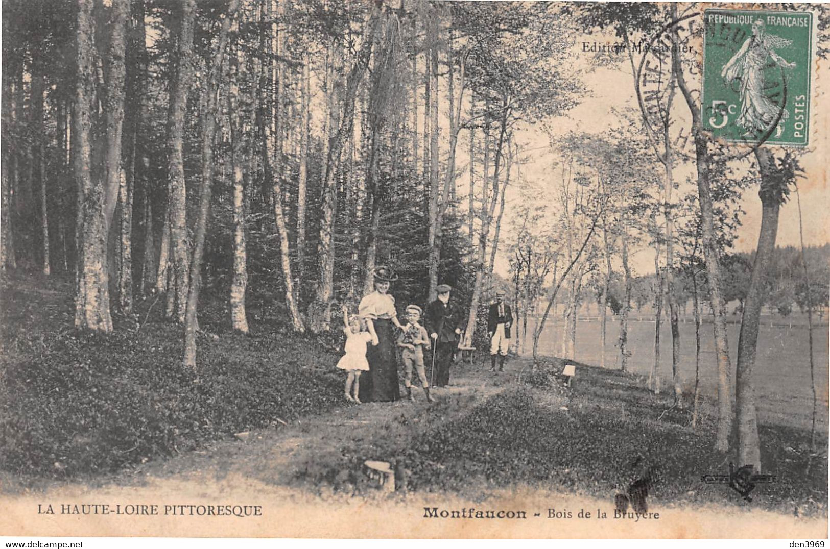 MONTFAUCON-en-VELAY (Haute-Loire) - Bois De La Bruyère - Montfaucon En Velay