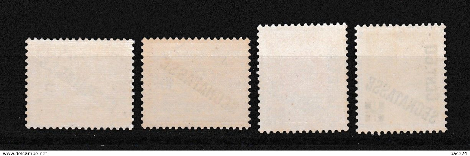 1931 Vaticano Vatican SEGNATASSE  POSTAGE DUE 4 Valori Nuovi - Impuestos