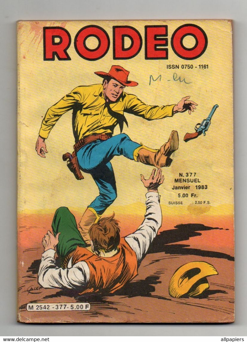 Rodeo N°377 Tex - Le Comte De Saint-Germain - Baden-Powell Monsieur Scoutisme - Le Football...de 1983 - Rodeo