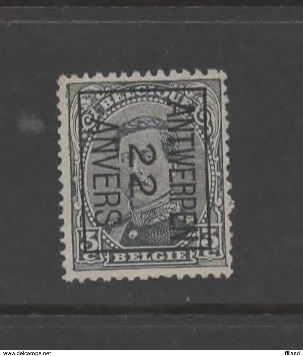 N 62B° - Typo Precancels 1922-26 (Albert I)