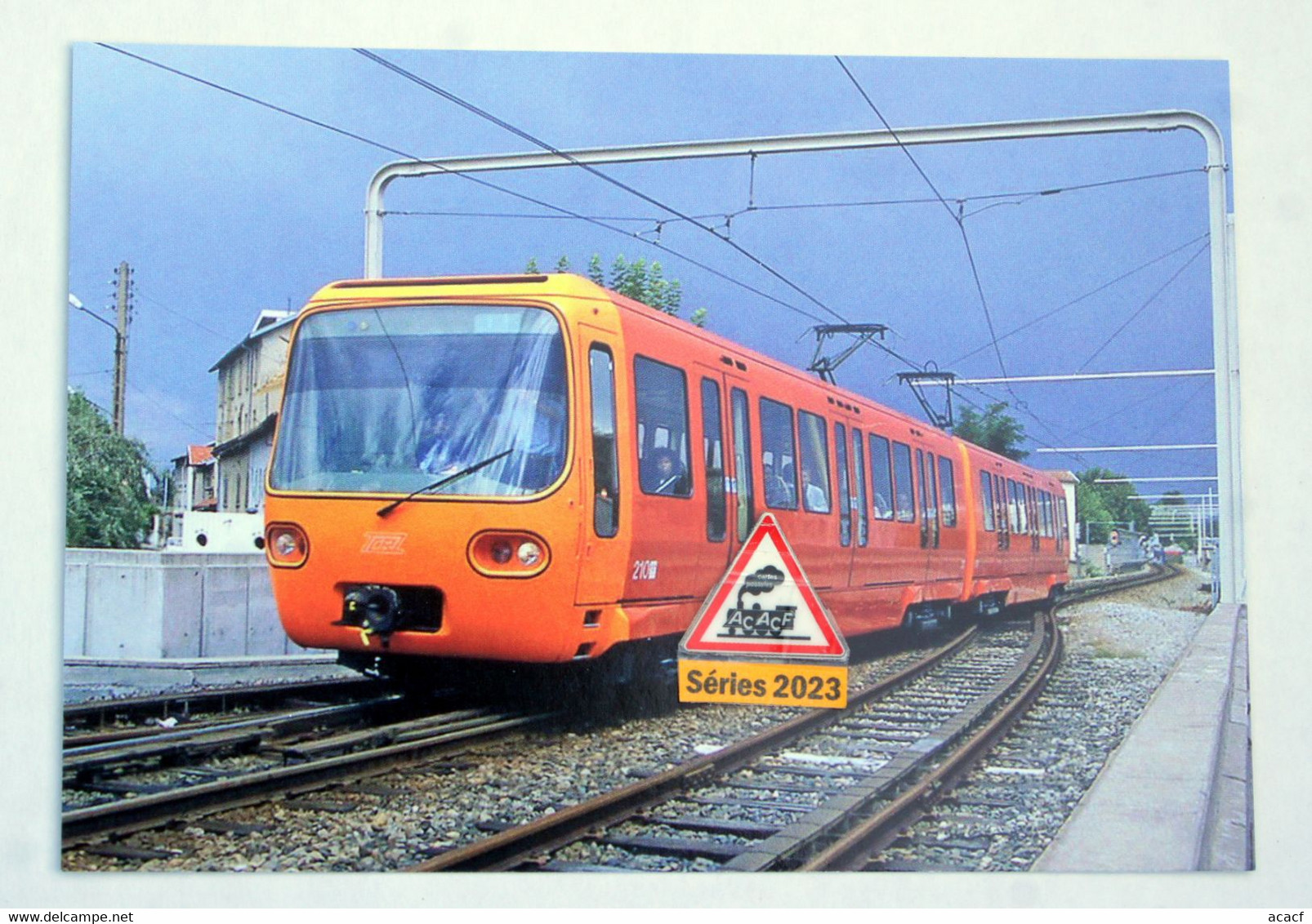 795 - Rame Alsthom Vevey Du Métro à Crémaillère De Lyon (69)  - - Caluire Et Cuire