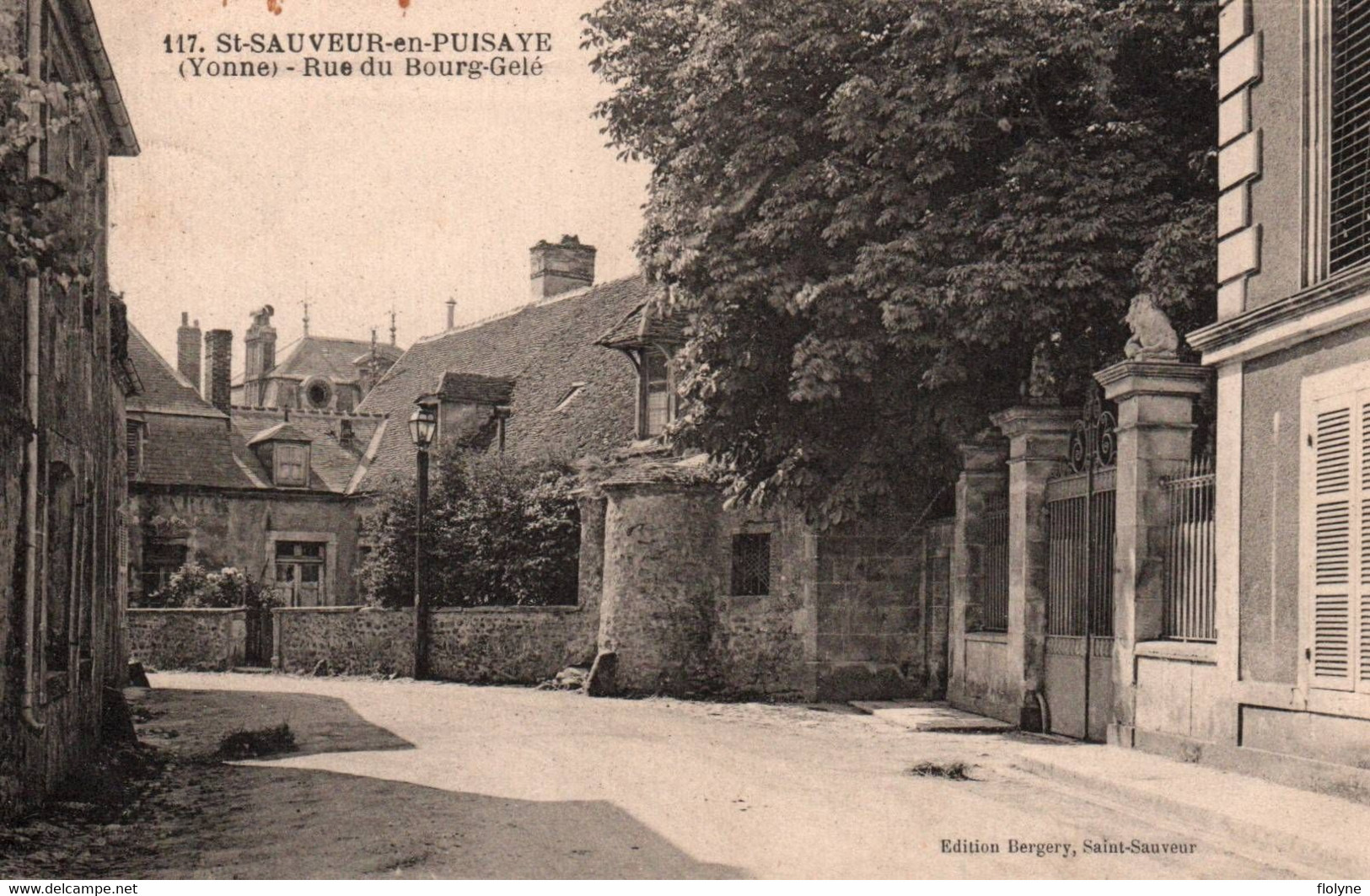 Saint Sauveur En Puisaye - Rue Du Bourg Gelé - Saint Sauveur En Puisaye