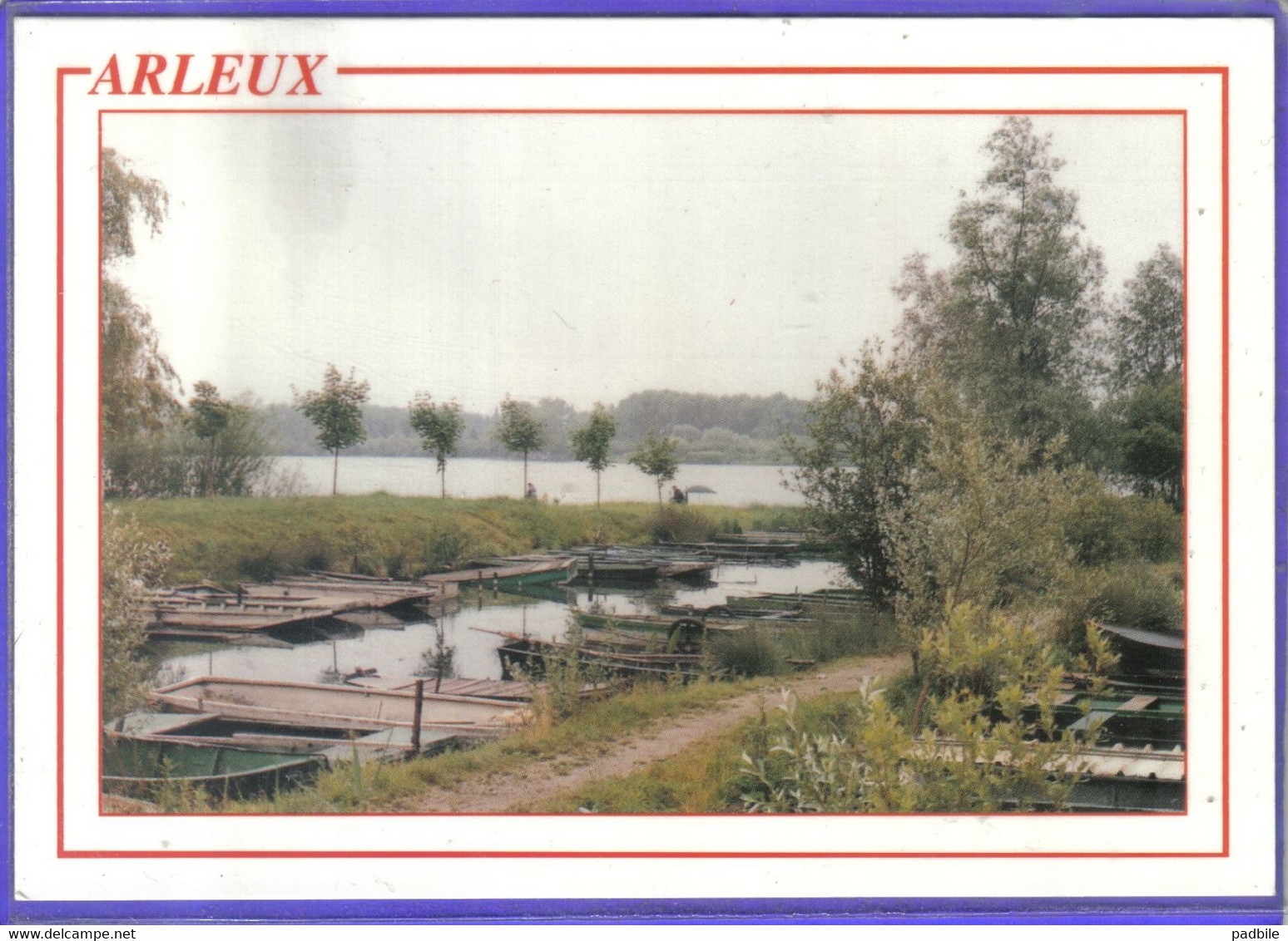 Carte Postale 59. Arleux  Les étangs  Très Beau Plan - Arleux