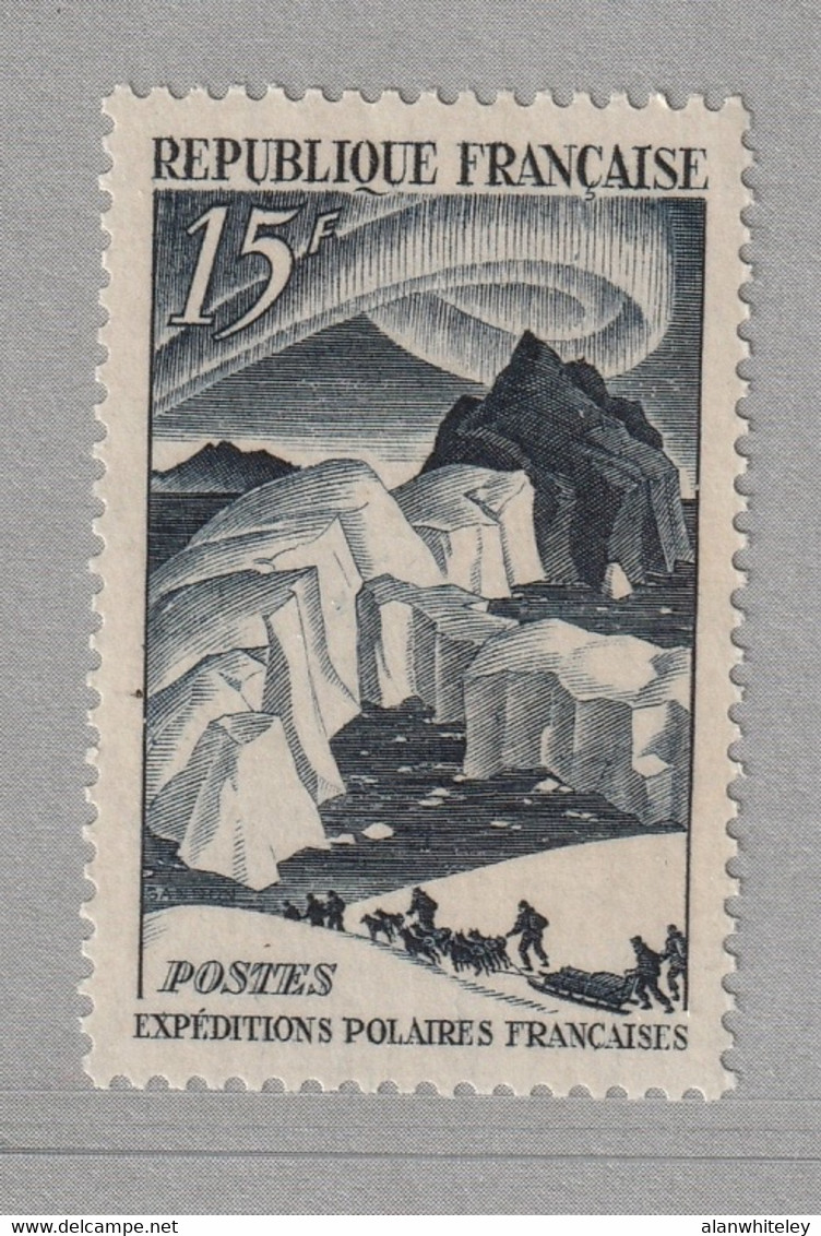 FRANCE 1949 Polar Exploration: Single Stamp UM/MNH - Explorateurs & Célébrités Polaires