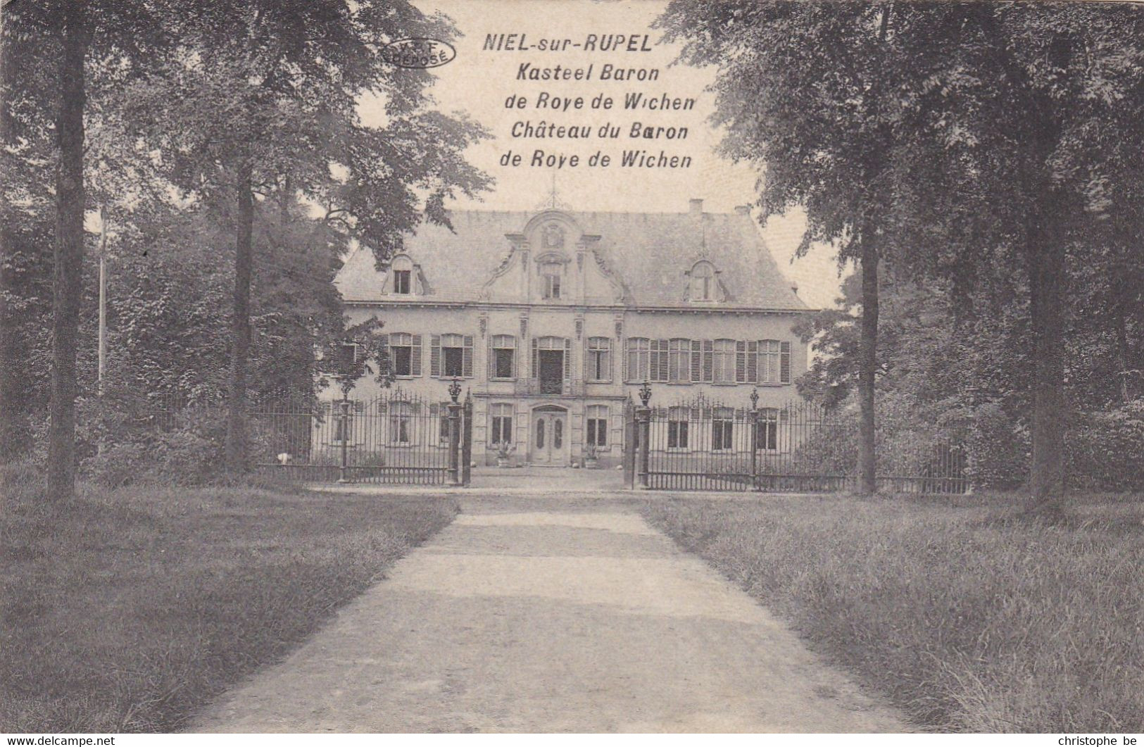 Niel Sur Rupel, Kasteel Baron De Roye De Wichen (pk84591) - Niel