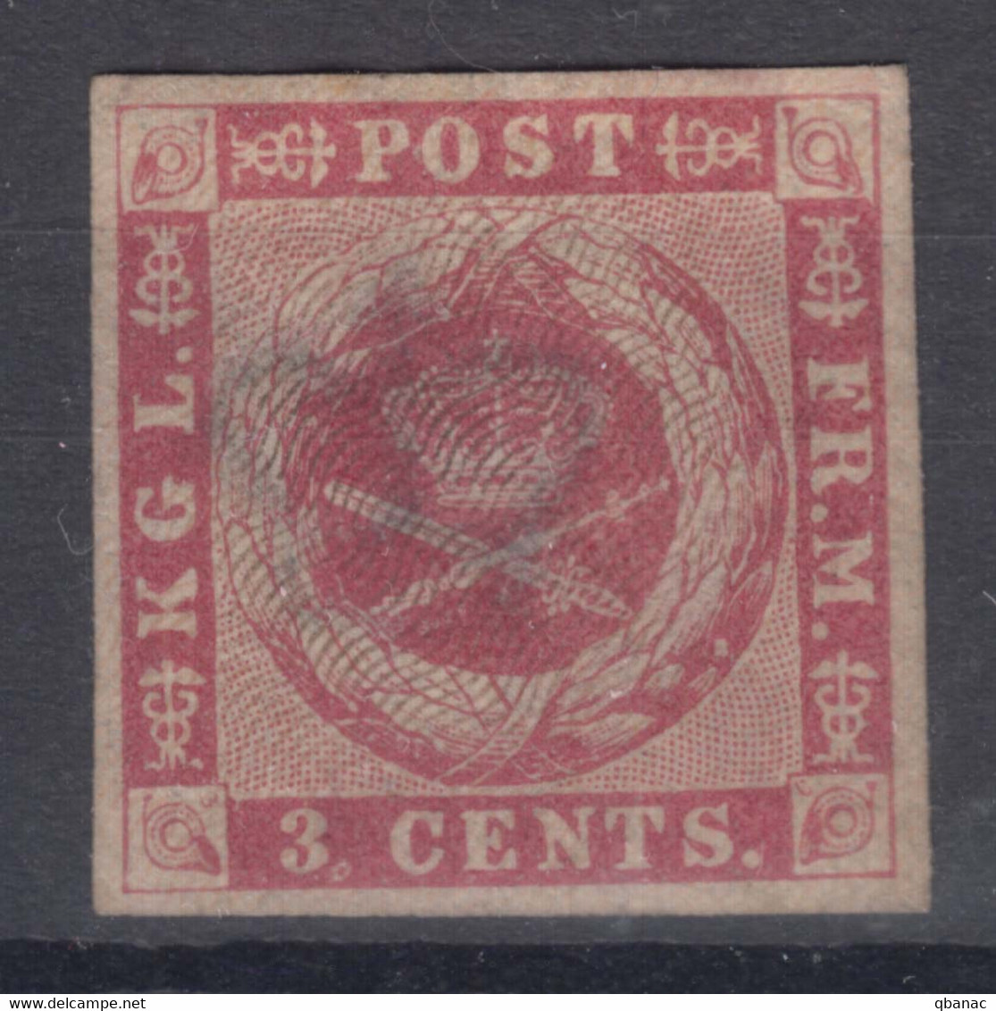 Denmark Danish Antilles (West India) 1866 Mi#2 MNG - Denmark (West Indies)