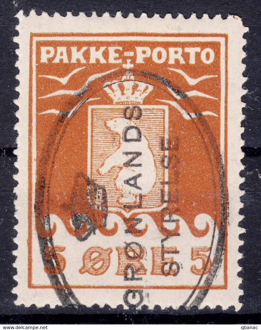 Greenland Groenland 1915 Mi#6 A Used - Oblitérés