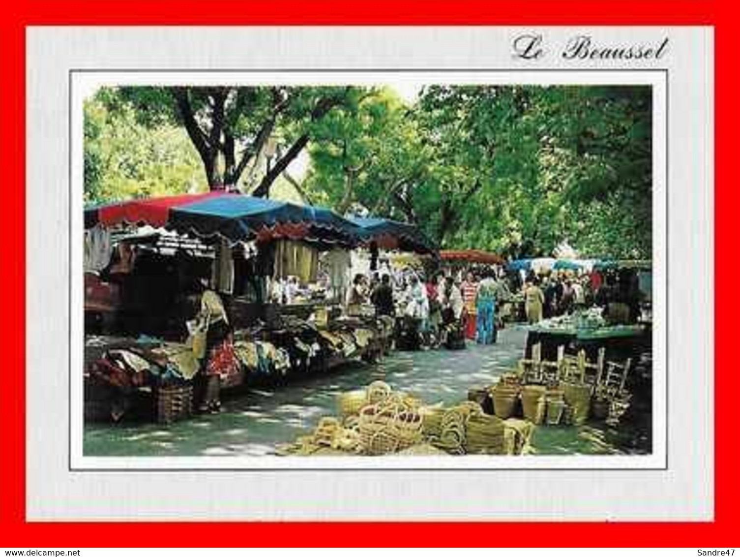 CPSM/gf (83) LE BEAUSSET.  Jour De Marché, Animé...*222 - Le Beausset